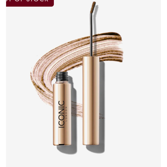 ICONIC London Tint & Texture Brow Perfection Gel (Chestnut Brown) NIB - Picture 1 of 7